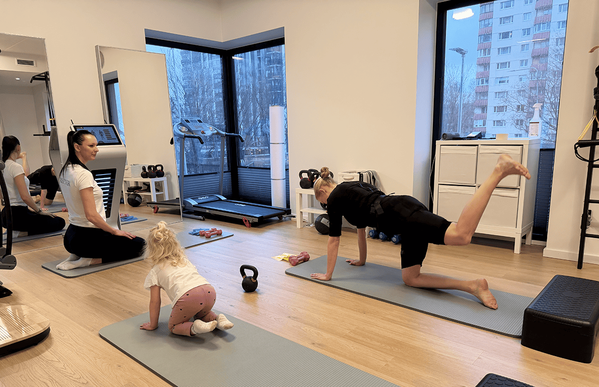 Trenni koos lapsega –  jah see on võimalik